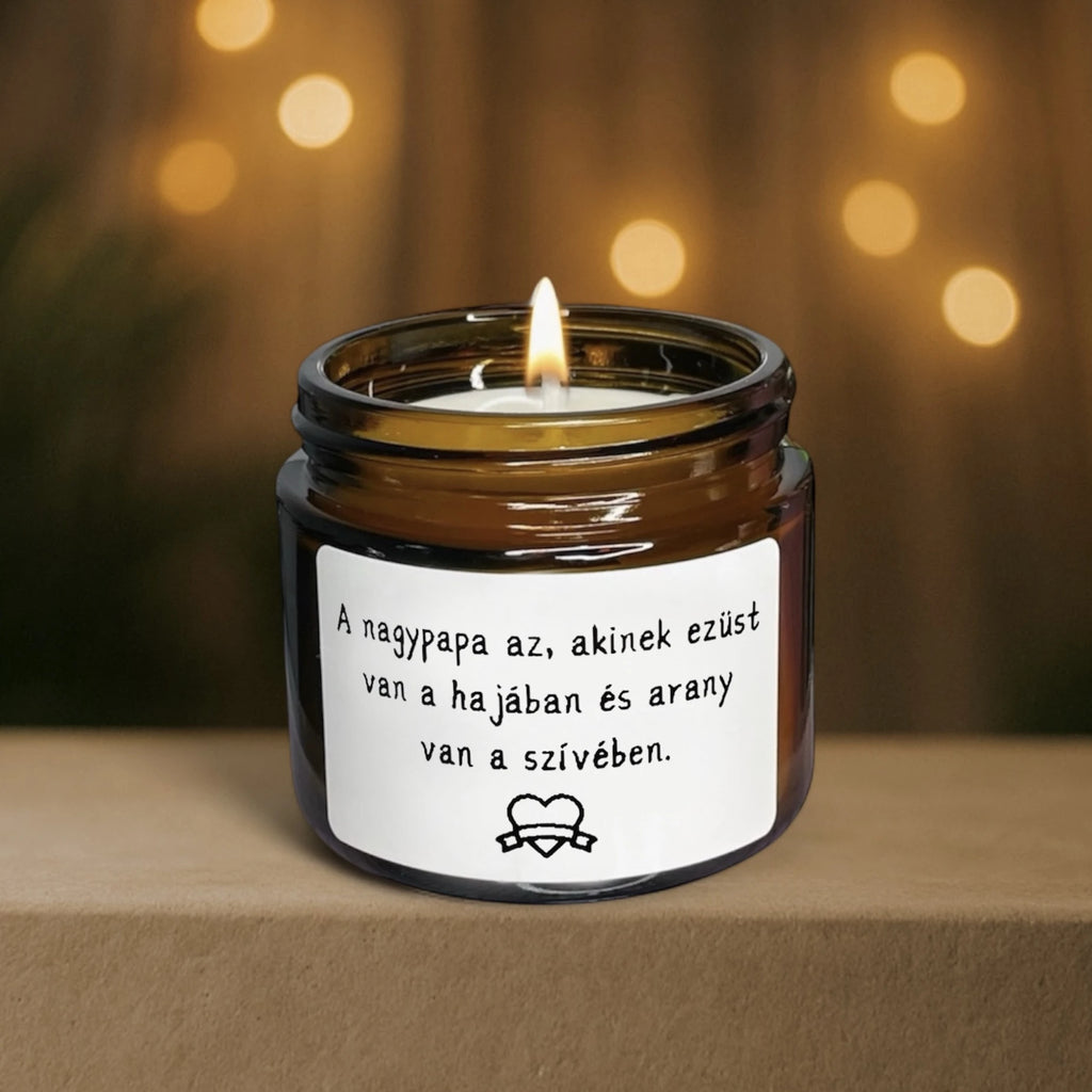 A legjobb nagypapának illatgyertya