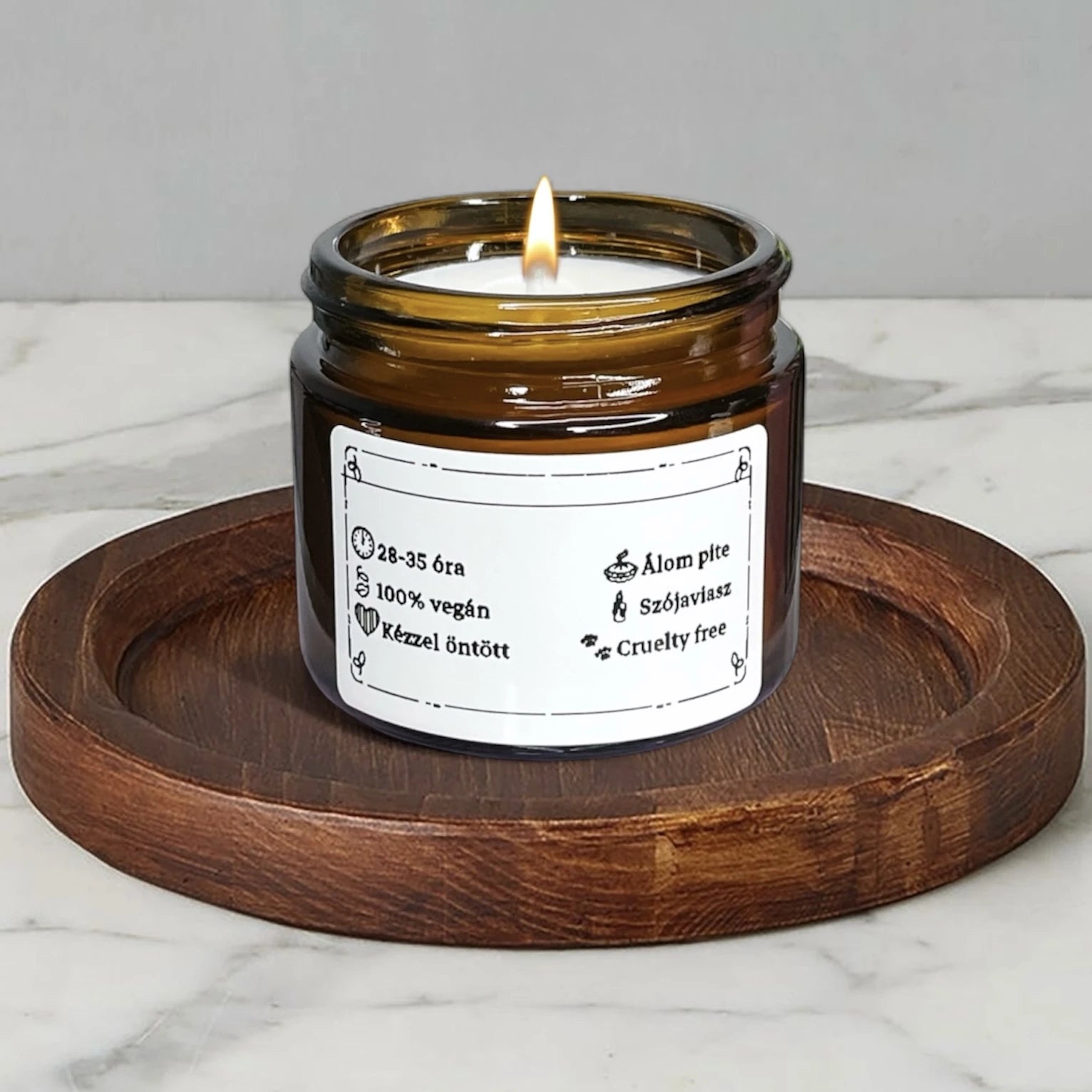 Pénzbevonzó vicces illatgyertya