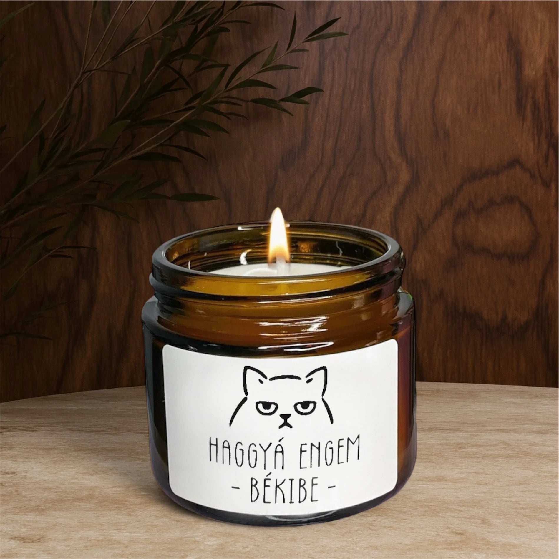 Illatgyertya a türelem utolsó morzsáihoz